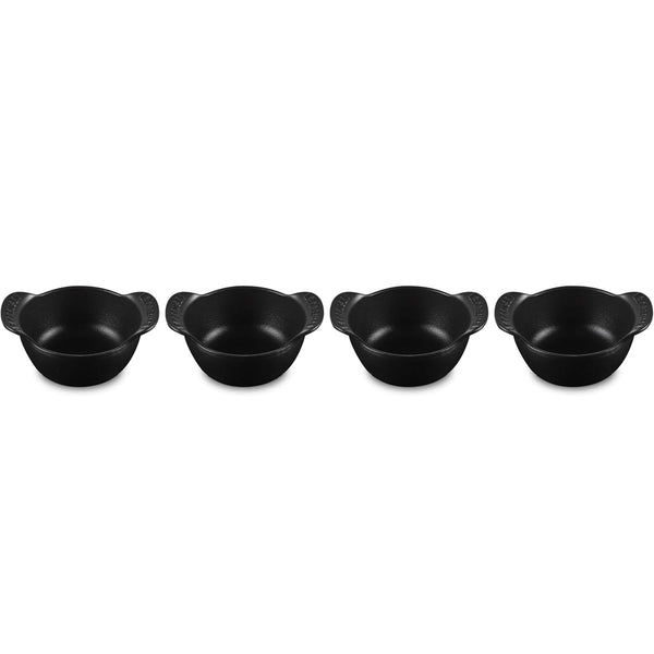Le Creuset Gourmand Collection 0.3QT. Mini Round Cocotte, Set of 4