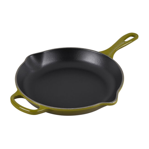 Le Creuset 10.25" Signature Iron Handle Skillet - Olive