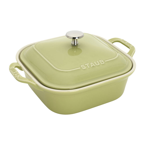 Staub Stoneware 4-pc Macaron Mixed Baking Dish Set - Light Green