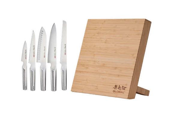 Global 6-Piece Bitoku UKON Essnentials Set - Bamboo