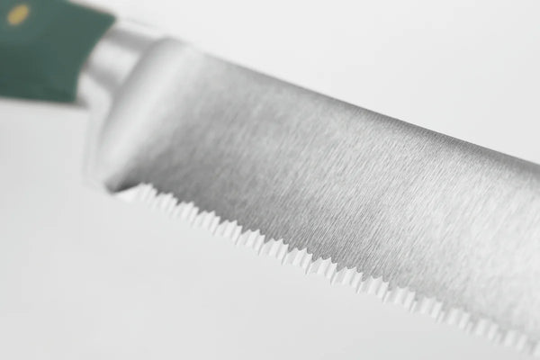 Wusthof Classic 9" Bread Knife, Dbl Serrated - Fresh Rosemary