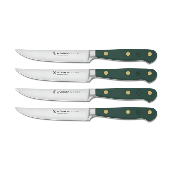 Wusthof Classic 4-Piece Steak Knife Set - Fresh Rosemary