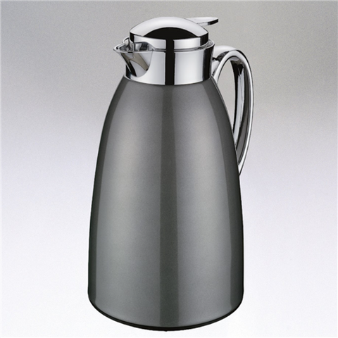 Frieling "Venezia" Insulated Server, glass liner, Gray, 34 fl. oz.