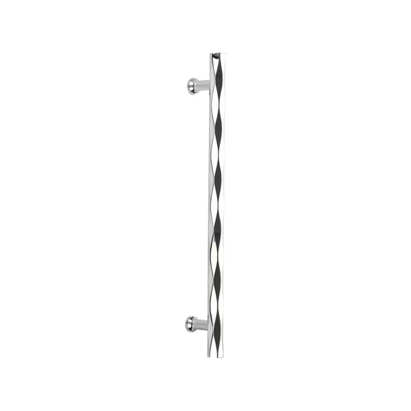 EMTEK TRIBECA APP PULL 18"  US26 - POLISHED CHROME