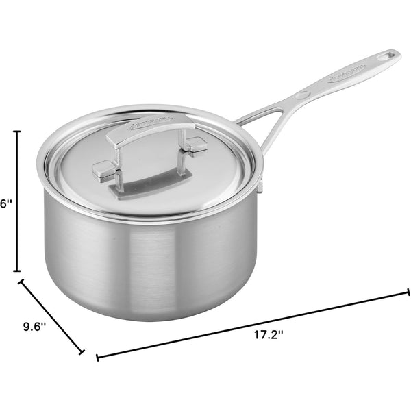 Demeyere Industry 5 3-qt Stainless Steel Saucepan