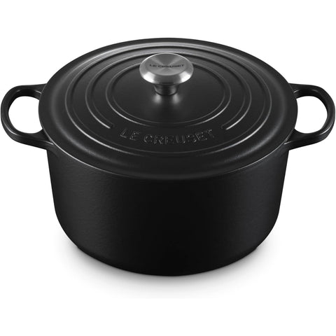 Le Creuset 6.5 qt. Signature Round Deep Oven - Licorice