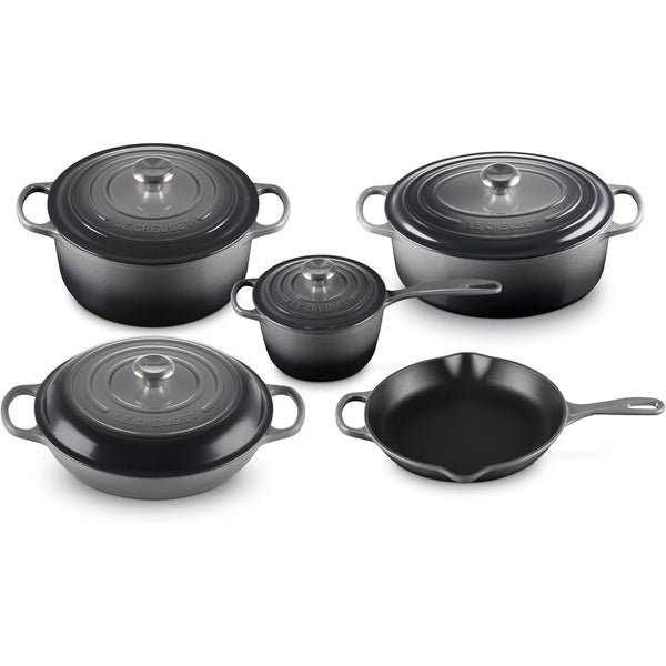 Le Creuset  9-Piece Signature Cookware Set - Oyster