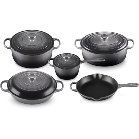 Le Creuset  9-Piece Signature Cookware Set - Oyster