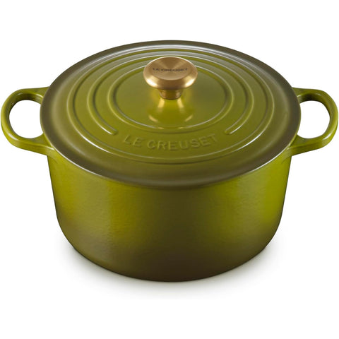Le Creuset 6.5 qt. Signature Round Deep Oven - Olive