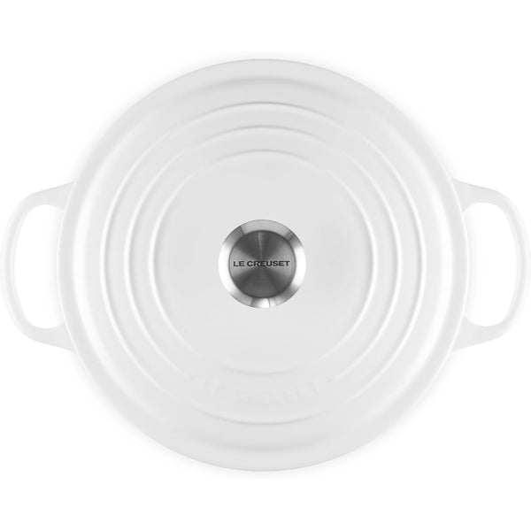 Le Creuset 6.5 qt. Signature Deep Round Oven - White