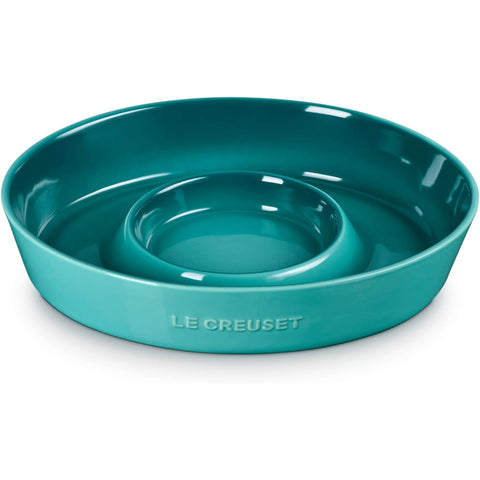 Le Creuset 13" Chip and Dip Platter - Riviera