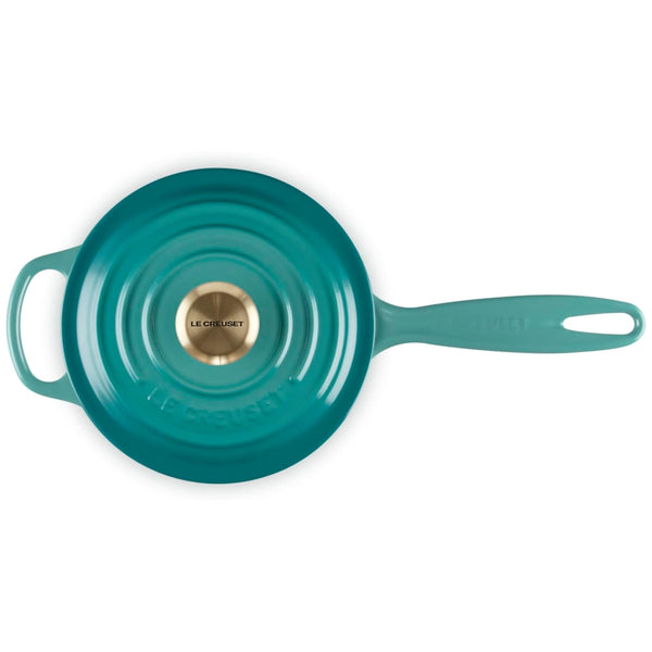 Le Creuset 1.75 qt Signature Saucepan - Riviera