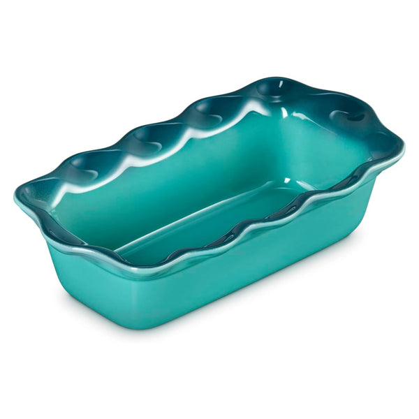 Le Creuset 9" Heritage Fluted Loaf Pan - Riviera