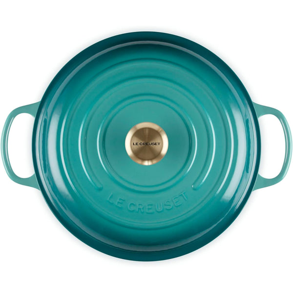 Le Creuset 3.5 qt Signature Braiser - Riviera