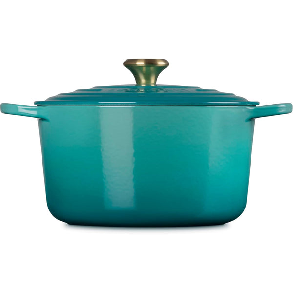 Le Creuset 6.5 qt Signature Deep Round Oven - Riviera