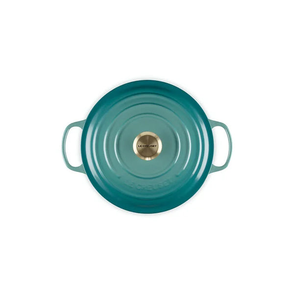 Le Creuset 5.5 qt Signature Round Dutch Oven - Riviera