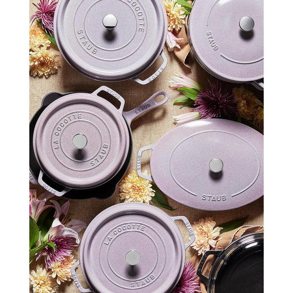 Staub Cast Iron 11-Inch Traditional Deep Skillet - Lilac
