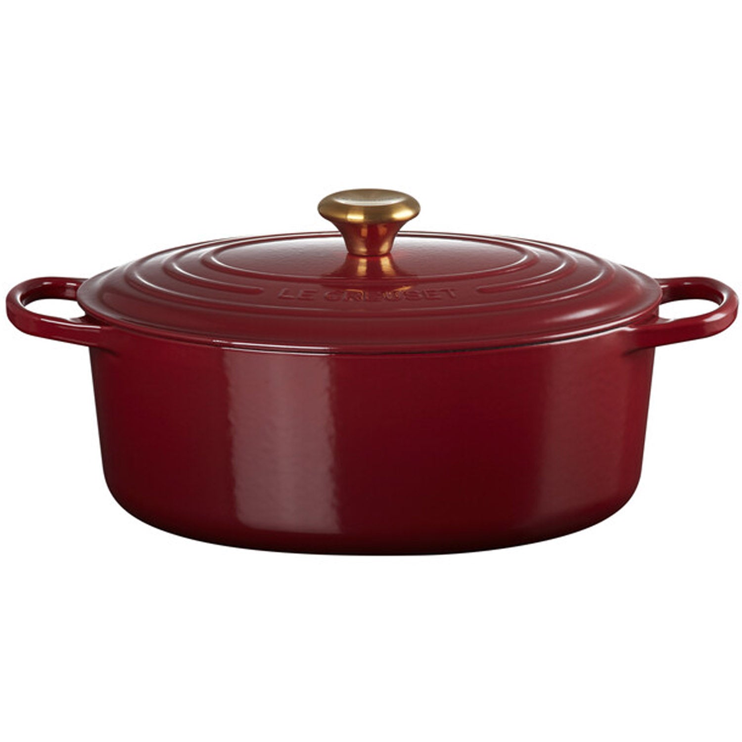 Le Creuset 6.75-Quart Signature Cast Iron Oval Dutch Oven - Rhone