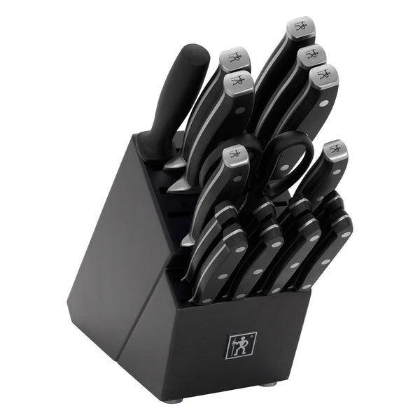 Henckels Forged Premio 18-Piece Knife Block Set - Charcoal
