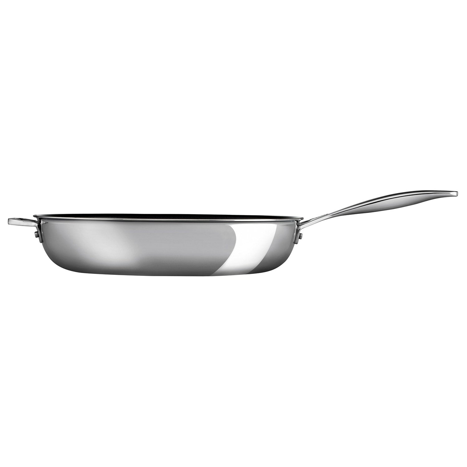 Le Creuset 12.5 Nonstick Deep Fry Pan with Helper Handle - Stainless Steel