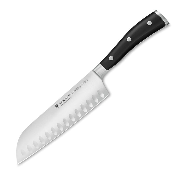 Wusthof Classic Ikon 7" Santoku, Hollow Edge