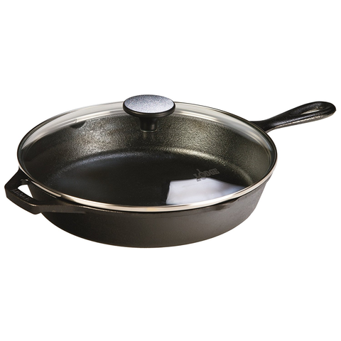 LODGE 10.25'' SKILLET WITH GLASS LID