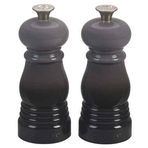 LE CREUSET PETITE SALT AND PEPPER MILL SET - OYSTER