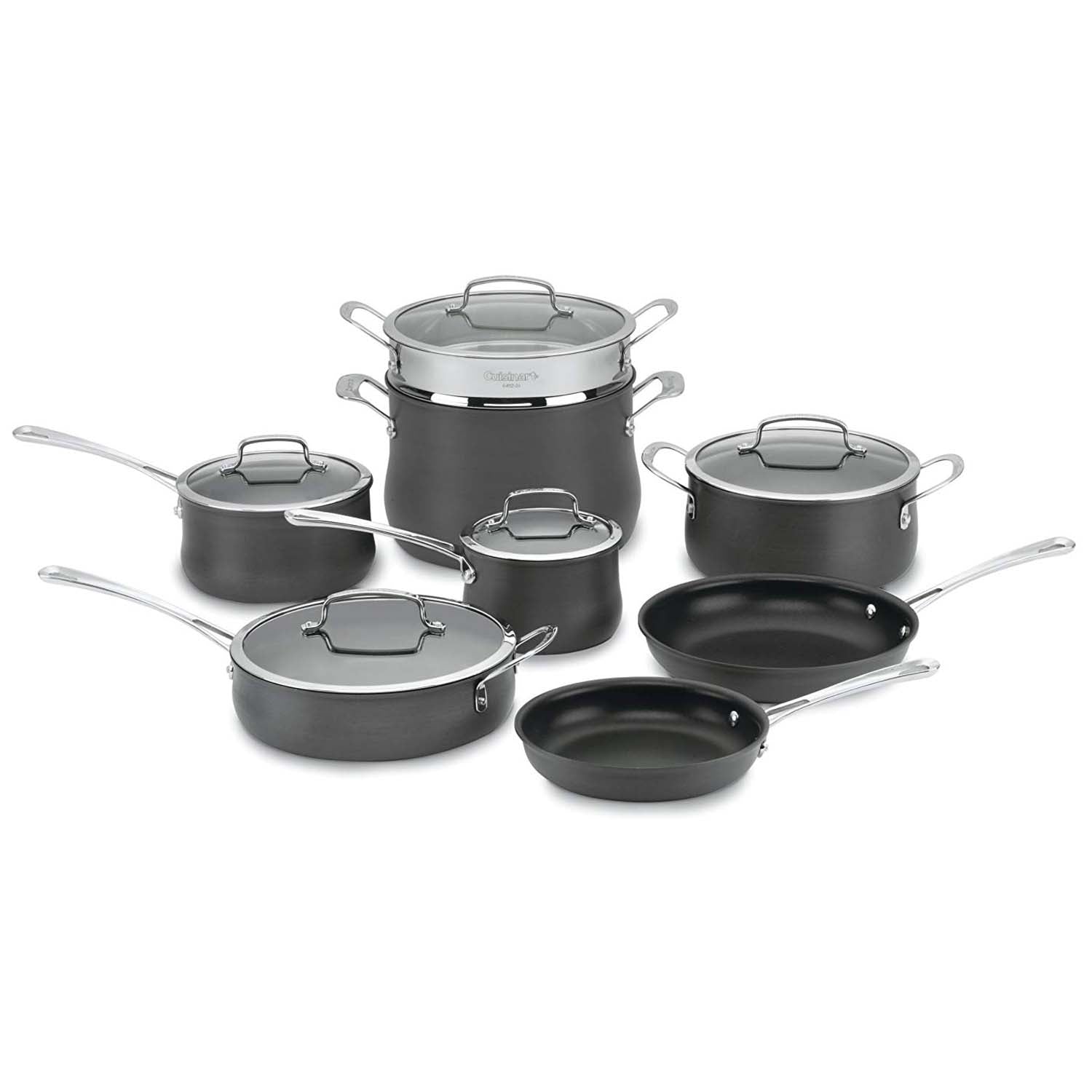Cuisinart Contour® Hard Anodized 13-Piece Cookware Set