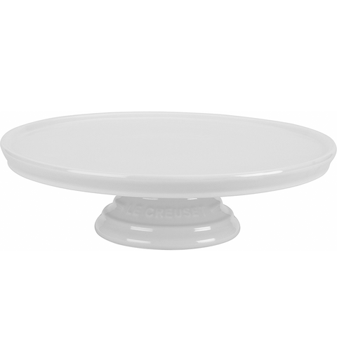 LE CREUSET 12'' CAKE STAND - WHITE