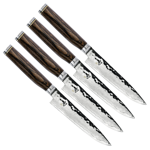 SHUN PREMIER 4-PIECE STEAK KNIFE SET