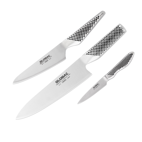 GLOBAL CLASSIC 3-PIECE STARTER KNIFE SET