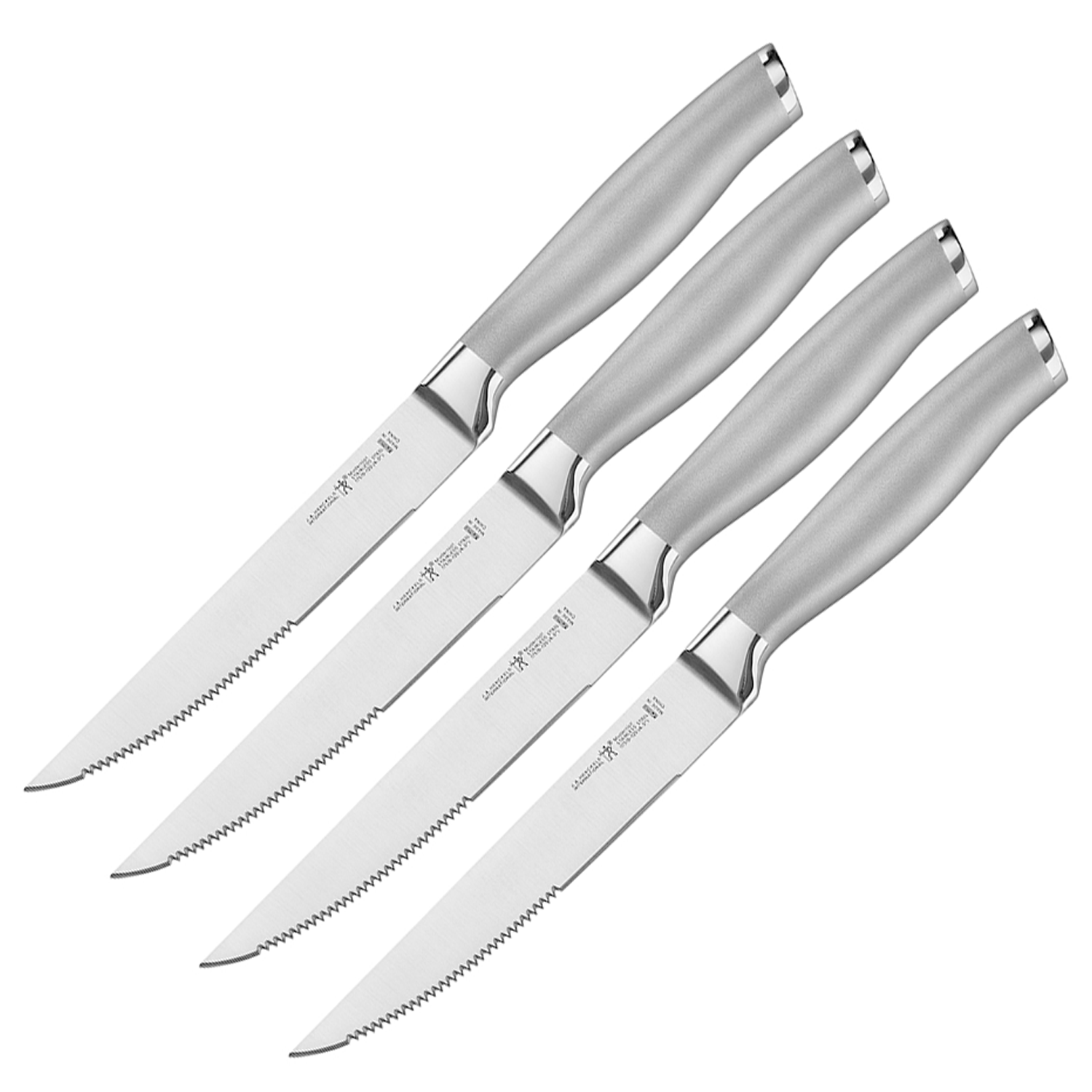 Oneida 4 piece stainless steel steak knife set