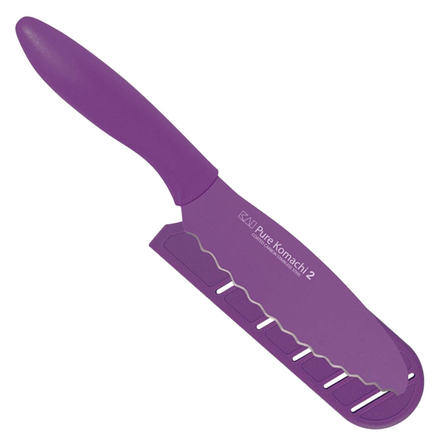 Pure Komachi 2 Sandwich Knife, Purple