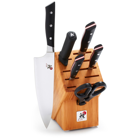 MIYABI EVOLUTION 7-PIECE KNIFE BLOCK SET