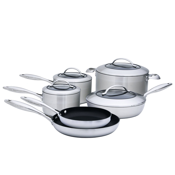 SCANPAN CTX 10-PIECE COOKWARE SET