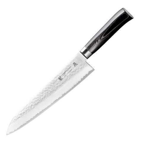 Tamahagane San Tsubame Micarta Hammered 10" Chef's Knife
