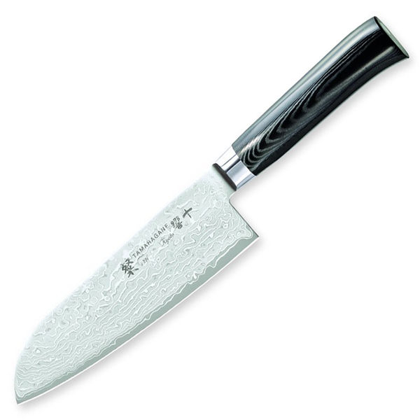 TAMAHAGANE SAN KYOTO 7'' SANTOKU KNIFE