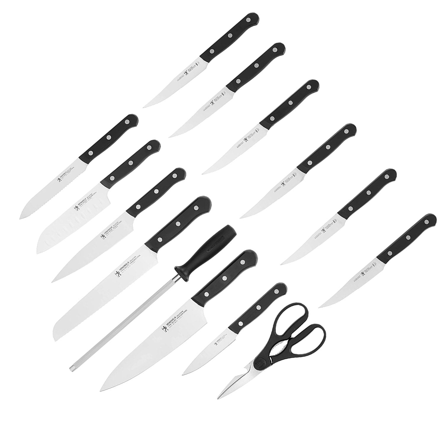 Henckels International Solution 15-pc Knife Block Set