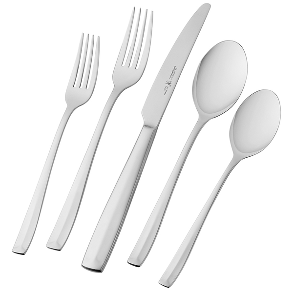 J.A. HENCKELS INTERNATIONAL LANI 65-PIECE 18/10 STAINLESS STEEL FLATWARE SET