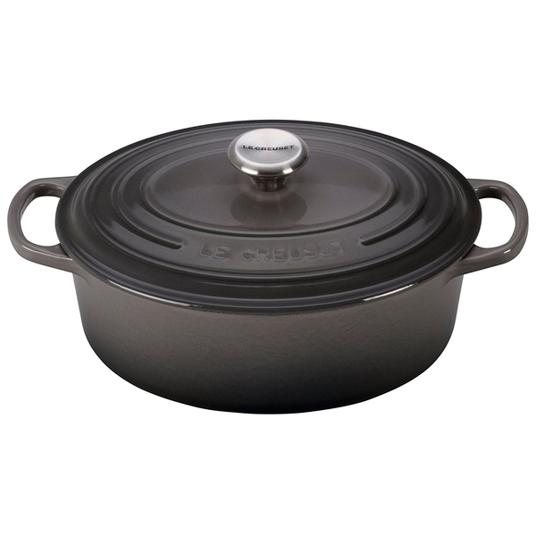 LE CREUSET 2 3⁄4-QUART OVAL DUTCH OVEN - OYSTER