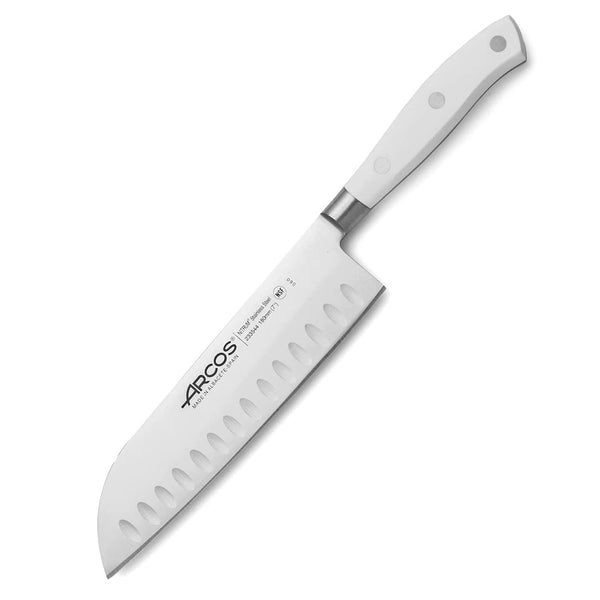 Arcos Riviera Blanc 7" Granton Santoku Knife