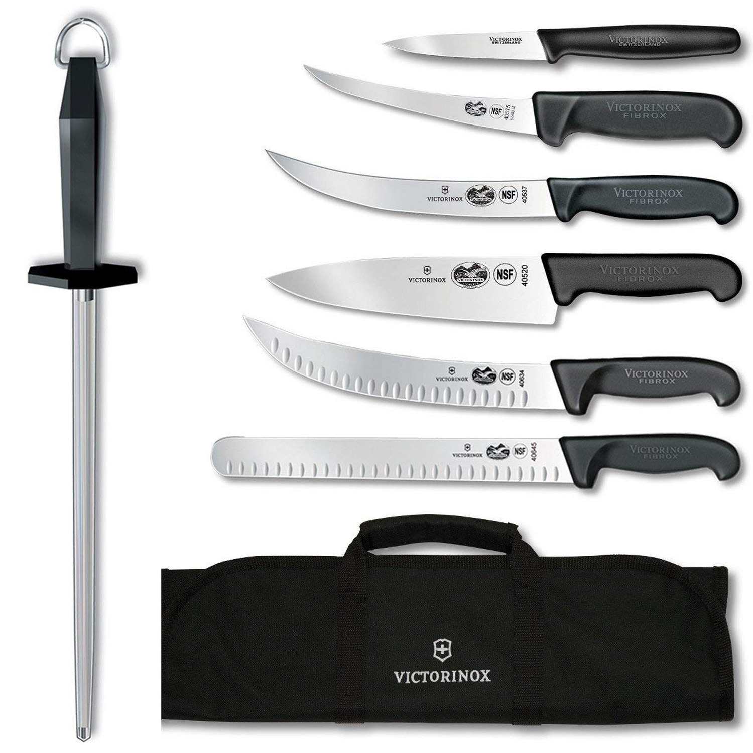 Victorinox Fibrox Pro Ultimate 8-Piece Competition Bbq Set