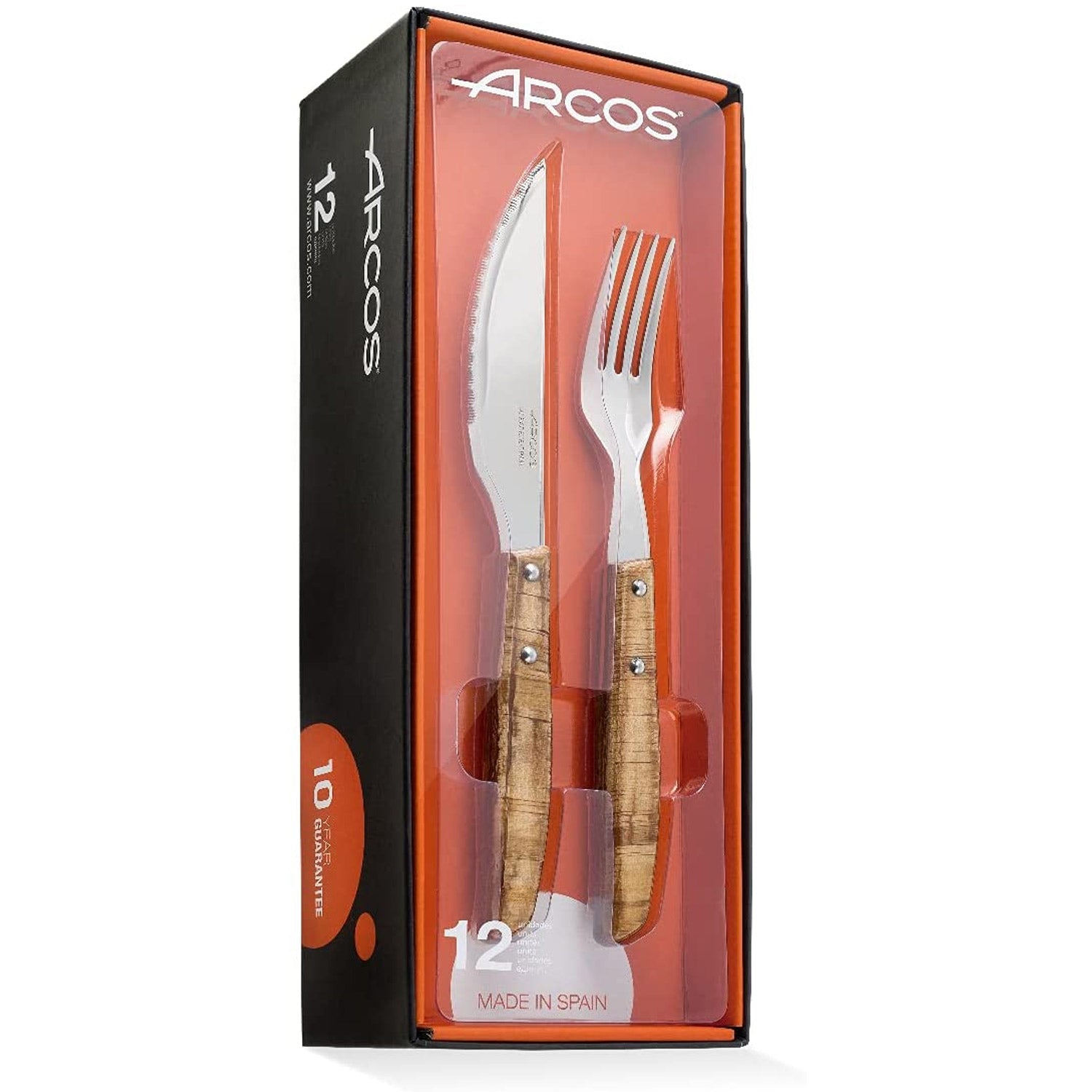 Arcos Cuchillos De Mesa 6 Pcs. Steak Set