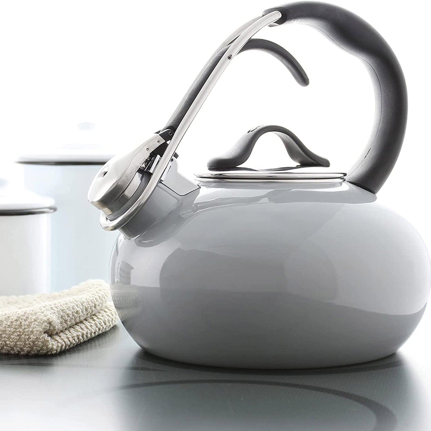 Chantal Classic Polished Stainless-Steel Teakettle