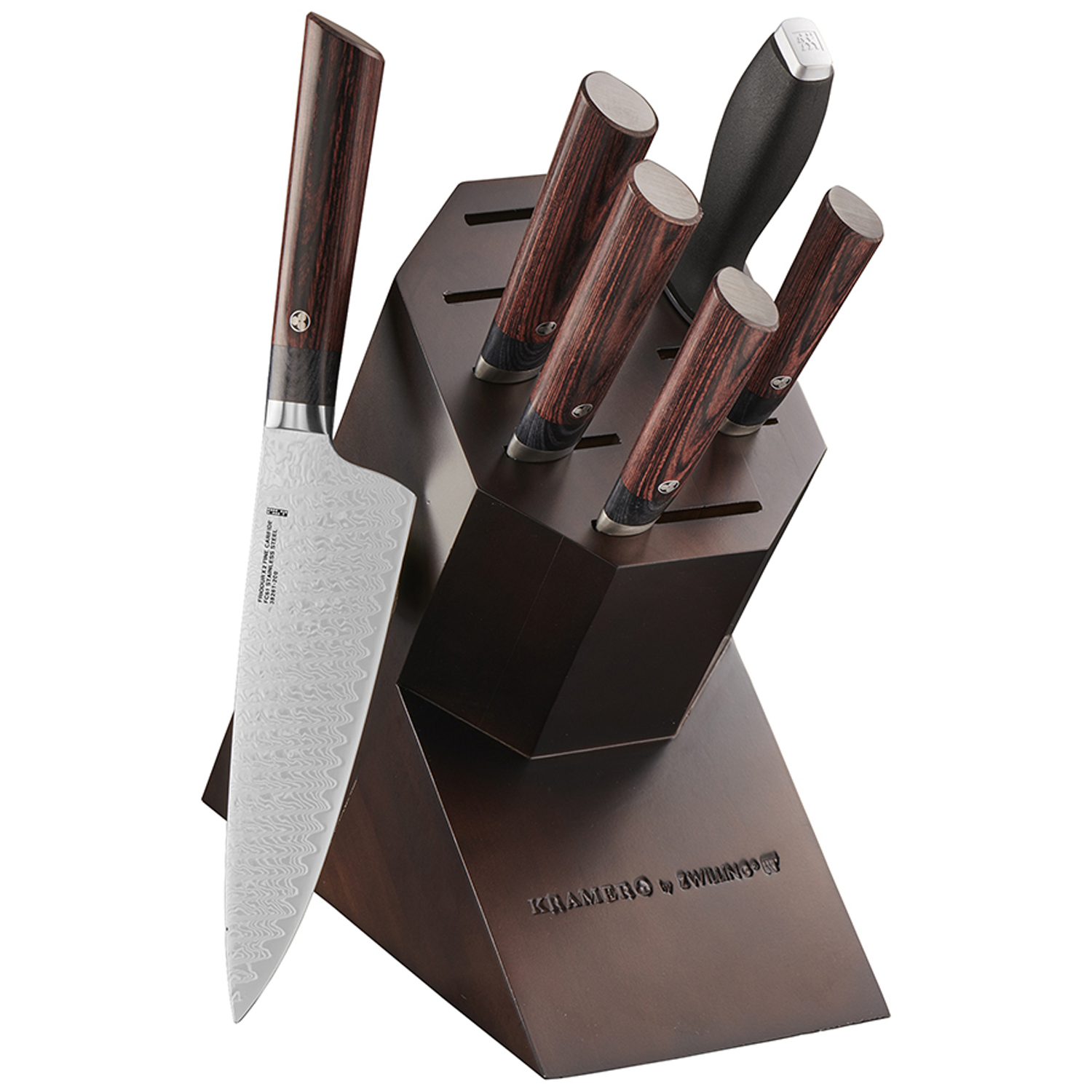 Kramer by Zwilling Euroline Damascus 7-Piece Knife Block Set