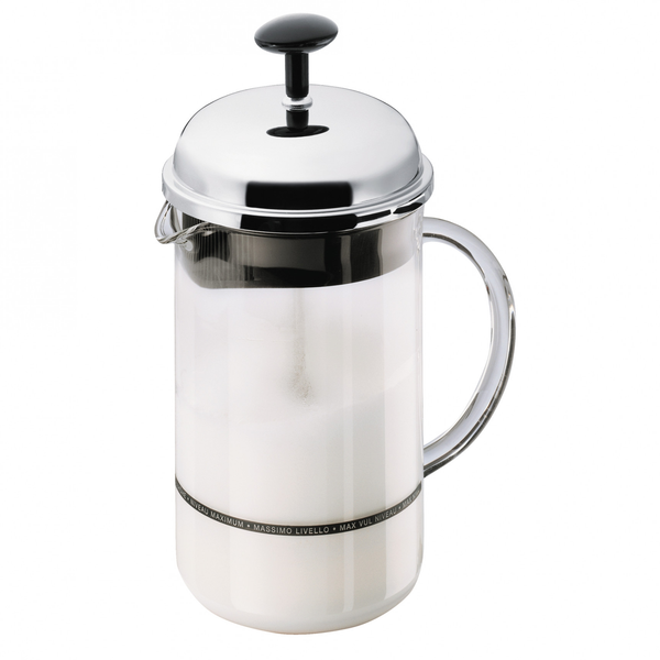 BODUM CHAMBORD 8-OUNCE MILK FROTHER - CHROME