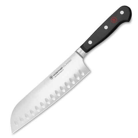 Wusthof Classic 7" Santoku, Hollow Edge