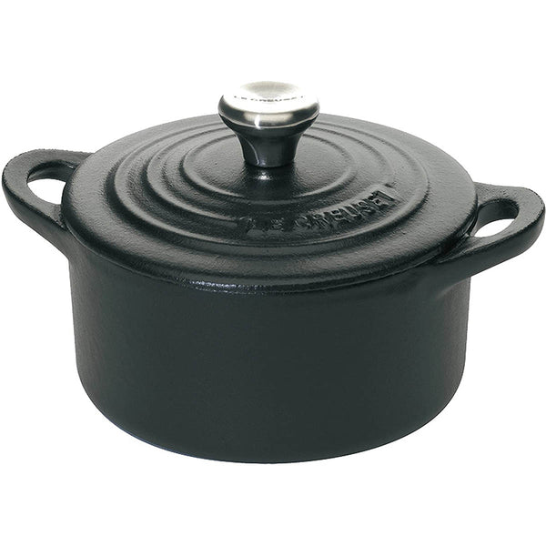 Le Creuset 1/3 qt. 1/3 qt. Mini Cocotte with Stainless Steel Knob - Licorice