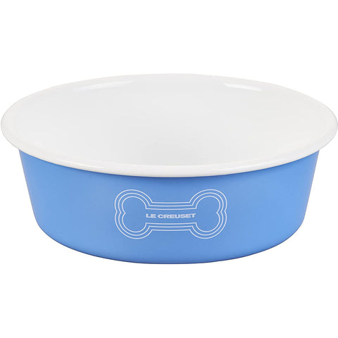 Le Creuset 6 cup Large Dog Bowl - Light Blue