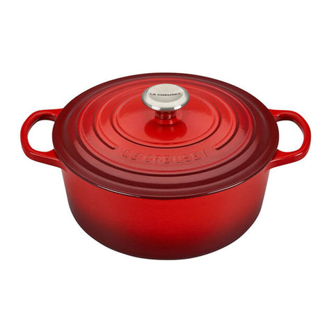 Le Creuset 7.25 qt. Signature Round Dutch Oven - Cerise